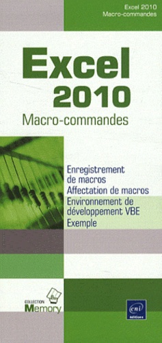 Michèle Amelot - Excel 2010 - Macro-commandes.