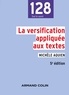 Michèle Aquien - La versification appliquée aux textes - 5e éd..