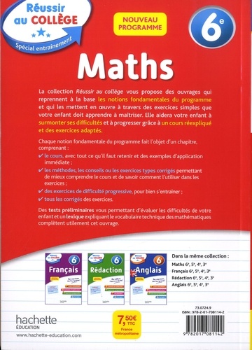 Maths 6e  Edition 2019