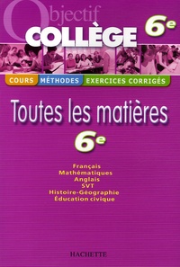 Michèle Blanc et Isabelle de Lisle - Toutes les matières 6e.