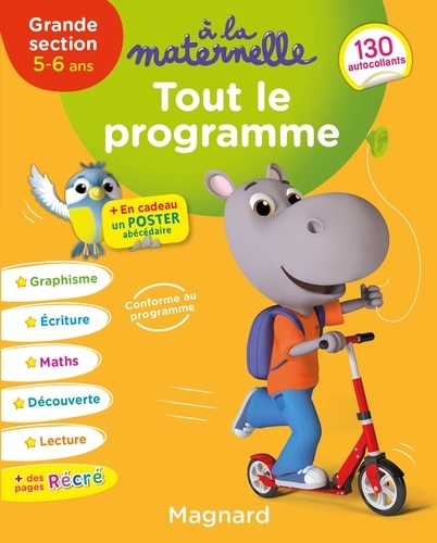A la maternelle, Tout le programme GS  Edition 2019