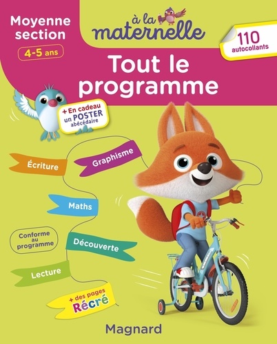 Tout le programme à la maternelle moyenne section  Edition 2022