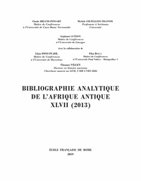 Michèle Coltelloni-Trannoy et Claude Briand-Ponsart - Bibliographie analytique de l’Afrique antique XLVII (2013).