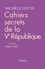 Cahiers secrets de la Ve république, tome 3. (1986-1997)