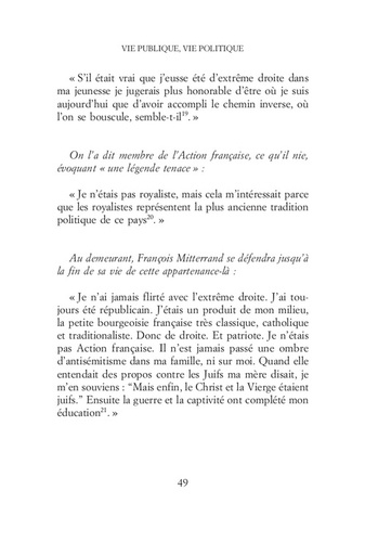 Le monde selon Mitterrand. Combats, pensées, arrière-pensées, piques, polémiques - Occasion