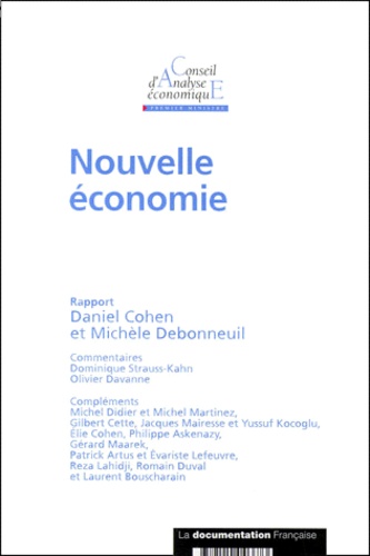 Michèle Debonneuil et Daniel Cohen - Nouvelle Economie.