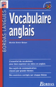 Vocabulaire anglais
