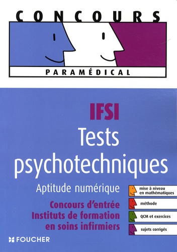 Michèle Eckenschwiller - Tests psychotechniques IFSI - Aptitude numérique.