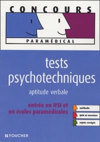 Michèle Eckenschwiller - Tests psychotechniques - Aptitude verbale.