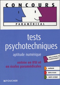 Michèle Eckenschwiller et Guy Barussaud - Tests psychotechniques - Aptitude numérique.