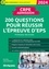 200 questions pour réussir l'épreuve d'EPS. CRPE  Edition 2024