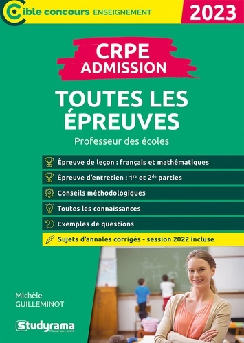 CRPE Toutes les épreuves d'admission. Concours enseignant Master MEEF, ESPE  Edition 2019 - Occasion