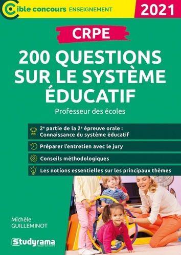 CRPE. 200 questions sur le système éducatif  Edition 2021