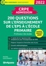 Michèle Guilleminot - CRPE - 200 questions sur l'enseignement de l'EPS à l'école primaire.