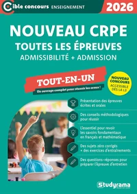 Nouveau CRPE – Toutes les épreuves (admission & admissibilité)