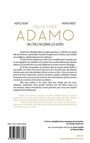 Salvatore Adamo, une étoile pas comme les autres