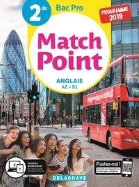 Michèle Lapalme et Corinne Aubour - Anglais 2de Bac pro Match point - Pochette élève.