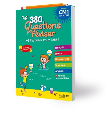 Cahier de vacances Questions pour réviser. Du CM1 au CM2