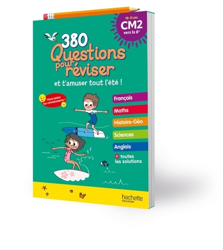 Cahier de vacances Questions pour réviser. Du CM2 à la 6e  Edition 2024