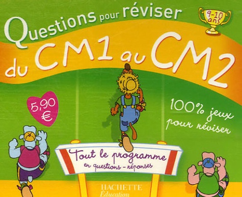 Michèle Lecreux et Loïc Audrain - Questions pour réviser du CM1 au CM2 - 414 Questions-réponses.