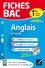 Fiches bac Anglais Tle (LV1 & LV2). fiches de révision   Terminale toutes séries