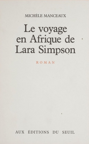 Le Voyage en Afrique de Lara Simpson