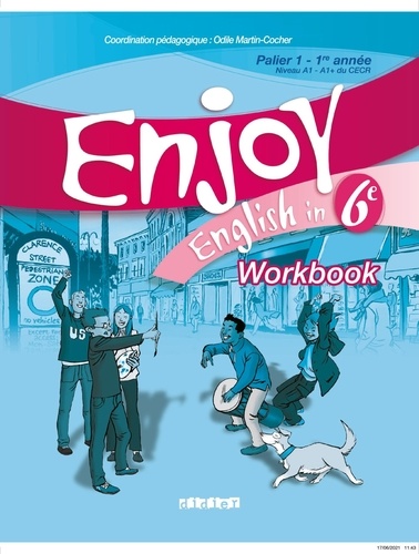 Enjoy English in 6e Palier 1-1re année Niveau A1-A1+ du CECR. Workbook  Edition 2006