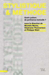 Stylistique et méthode