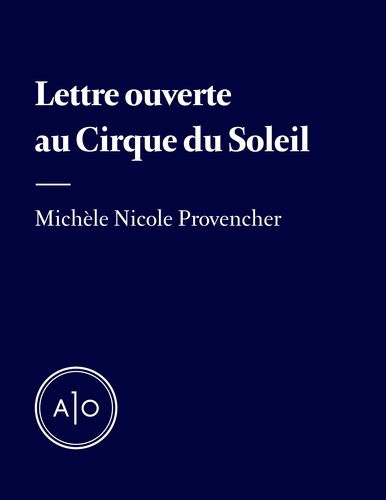 Michèle Nicole Provencher - Au Cirque du Soleil.