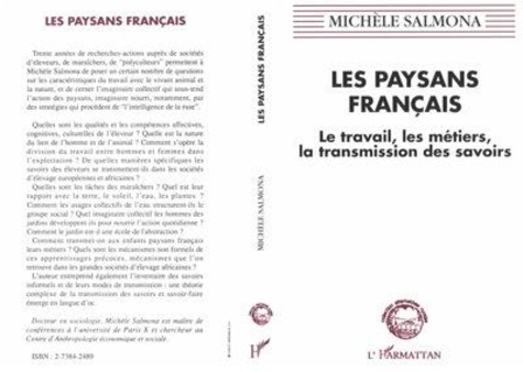 Michèle Salmona - Les paysans français - Le travail, les métiers, la transmission des savoirs.
