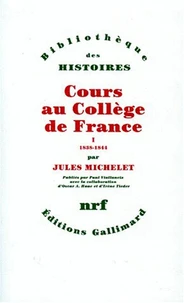 Cours Au College De France. Tome 1, 1838-1844