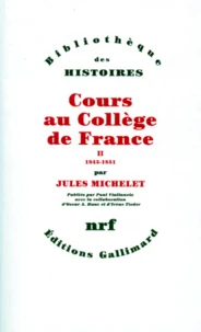 Cours Au College De France. Tome 2, 1845-1851