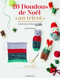 20 doudous de Noël au tricot