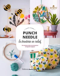 Punch needle la broderie en relief