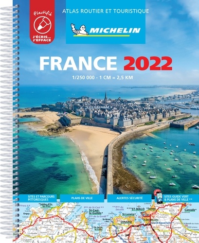 Atlas routier et touristique France. 1/250 000  Edition 2022