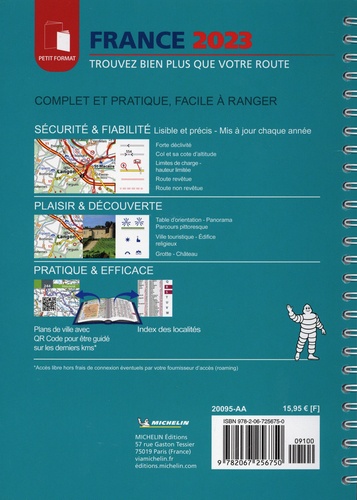 Atlas routier et touristique France. 1/350 000  Edition 2023