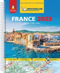  Michelin - Atlas routier et touristique France - Avec des marque-pages repositionnables inclus. 1/200 000.