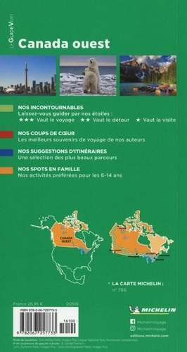 Canada Ouest. De Vancouver à Montréal, du Yukon au Nunavut  Edition 2023