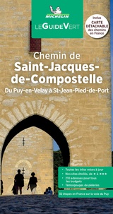  Michelin - Chemin de Saint-Jacques-de-Compostelle - Du Puy-en-Velay à St-Jean-Pied-de-Port. 1 Plan détachable