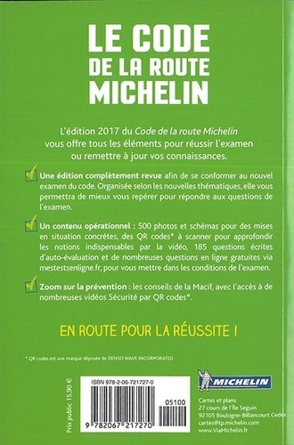 Code de la route 2017  Edition 2017