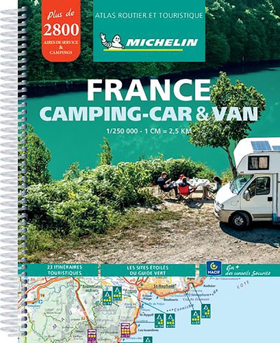  Michelin - France Camping-car & van - 1/250 000.