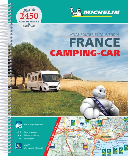  Michelin - France camping-car - Atlas routier et touristique.