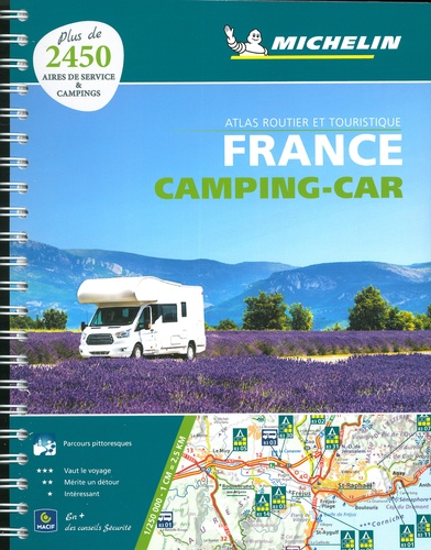 France camping-car. Atlas routier et touristique