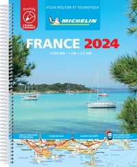  Michelin - France - 1/250 000. Plastifié, j'écris... j'efface.