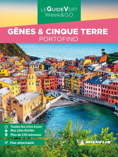 Gênes, Cinque Terre & Portofino  Edition 2023 -  avec 1 Plan détachable