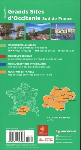 Grands sites d'Occitanie. Sud de France  Edition 2022