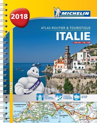  Michelin - Italie Atlas routier et touristique - 1/300 000.