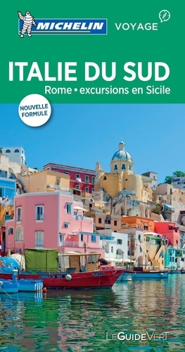  Michelin - Italie du Sud - Rome, excursions en Sicile.