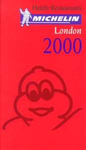  Michelin - LONDON 2000 - Hôtels-Restaurants.
