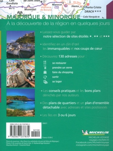 Majorque & Minorque  Edition 2019 -  avec 1 Plan détachable